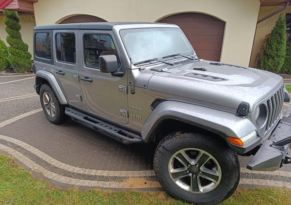 Jeep Wrangler cena 145000 przebieg: 122000, rok produkcji 2018 z Pleszew małe 154